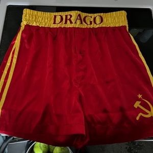 Ivan Drago boxing shorts Rocky movie USSR
